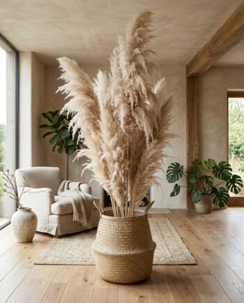 Natural Pampas Grass Height 160 cm